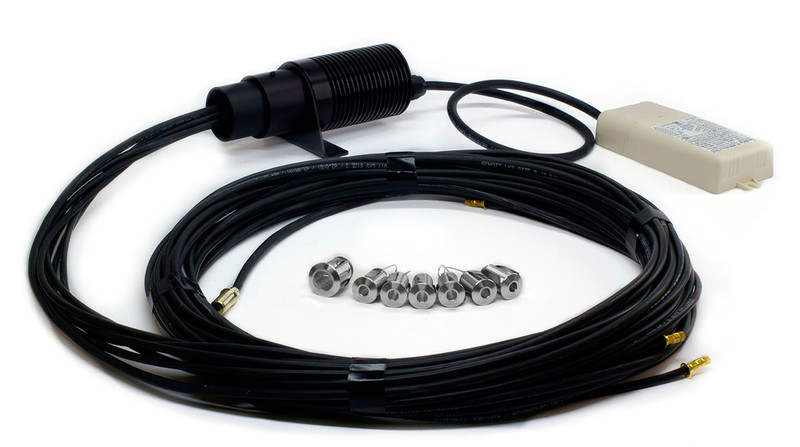 FIBERBELYSNINGSARMATUR SAUNA BASIC 10W LED 6+1 DIM