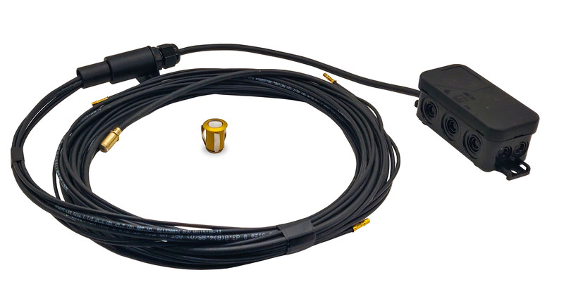 FIBER BELYSNINGS ARMATUR SAUNA COMPACT FIBER 3W