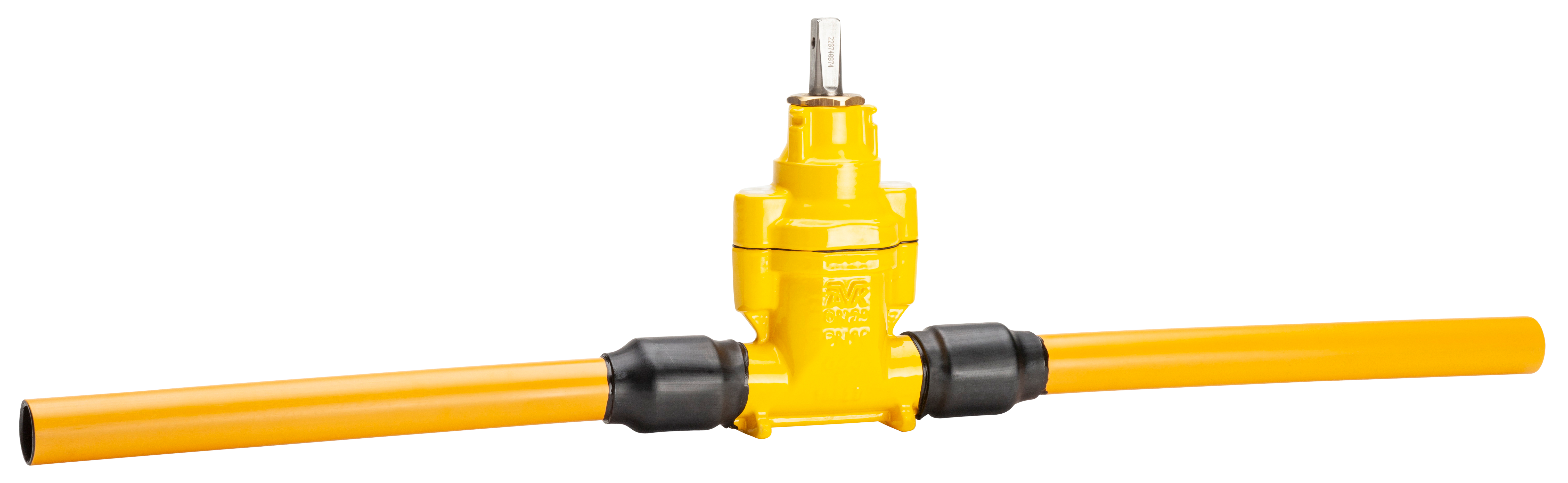 avk Gas valve avk dn50/63mm pn10 pe-ends