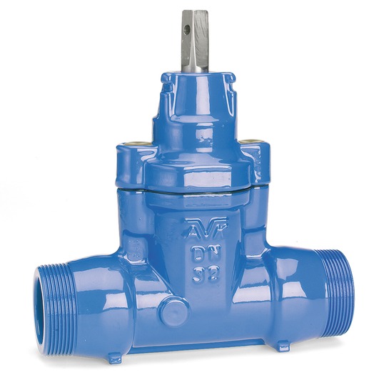 SERVICE VALVE AVK 40/2x40/2 EXTERNAL THREAD
