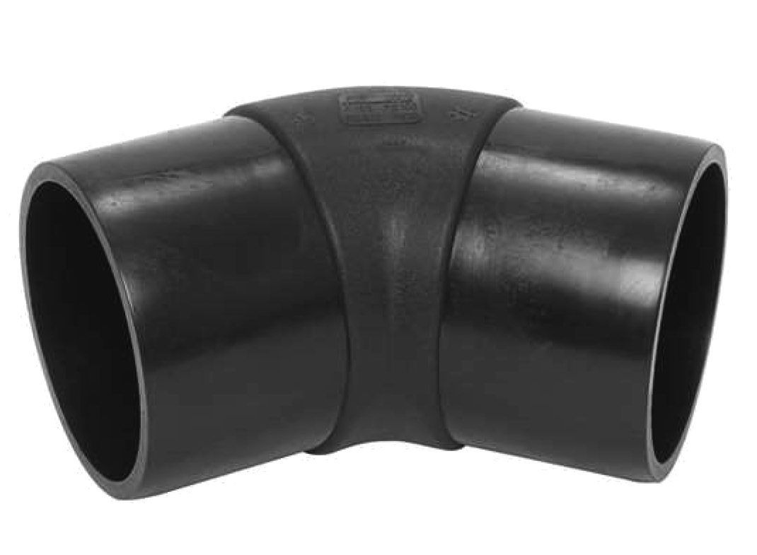 ELSVETS VINKEL FUSION D315-45 PE100 PN10 SDR17 KALL