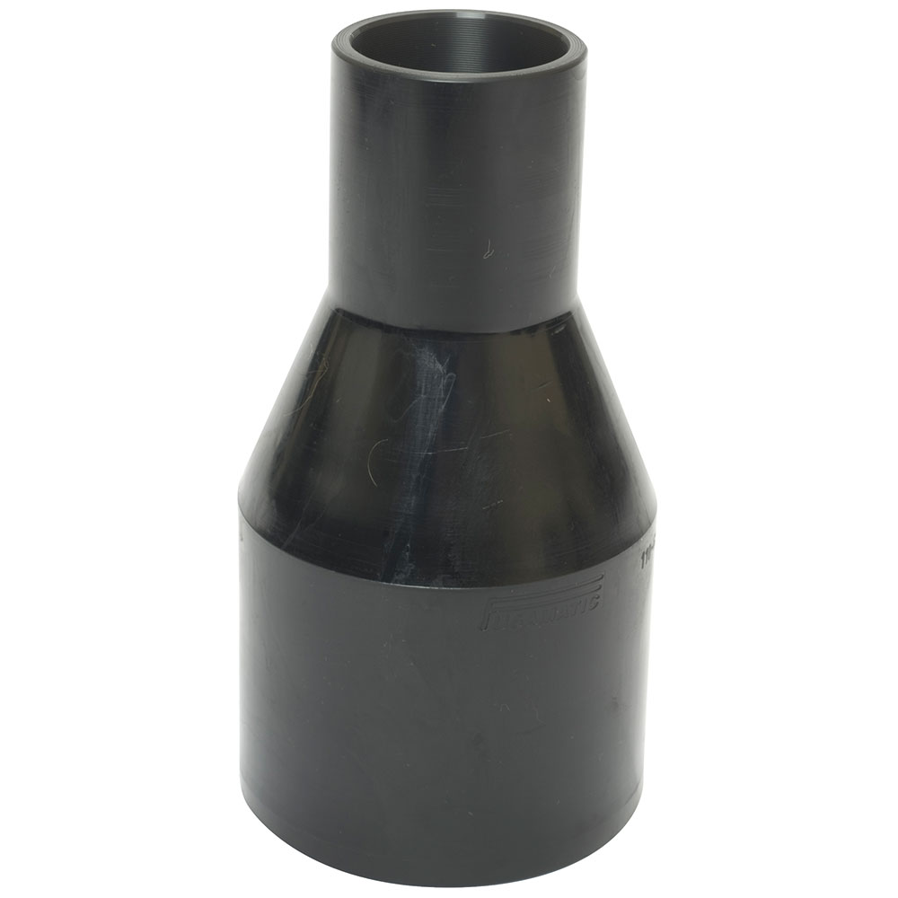 FÖRMINSKNINGSMUFF 180x160mm PN10 PE100SDR17