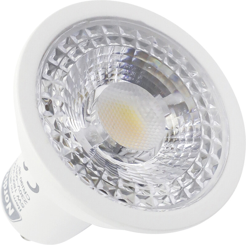 nordtronic Spotlight lamp 5w220-240 1,8-3k 50hz gu10wh