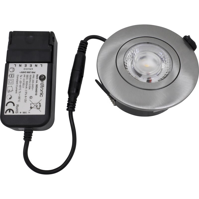 nordtronic Downlight lp flexible g2 ip44 460lm 6w ba r