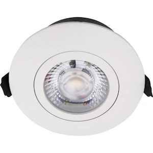 nordtronic Downlight lp flexible g2 ip44 430lm 5w wh r