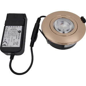nordtronic Downlight lp flexible g2 ip44 440lm 6w cu r