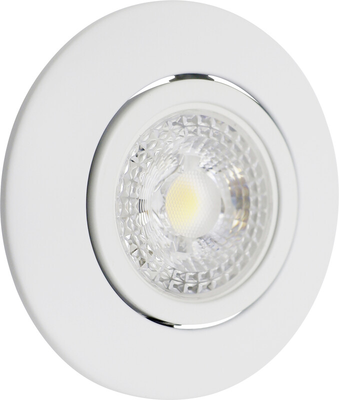nordtronic Spotlight lamp 5w220-240 1,8-3k 50hz gu10wh