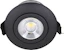 nordtronic Downlight lp flexible g2 ip44 270lm 4,5w bk r