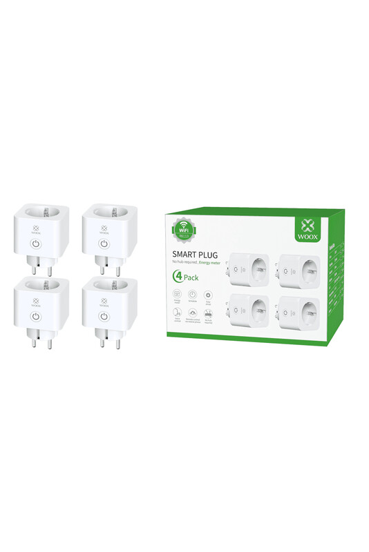 woox Vägguttag 4pcs 16a 3680w + monitor