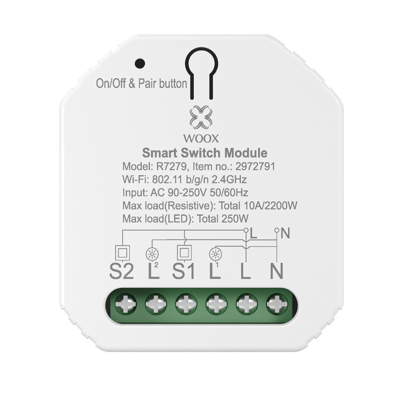 LEVEL SWITCH 2-KAN. ÄLYKYTKIN 10A 2300W