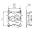 abb Mounting box forflushmountedproduct,h=26mm