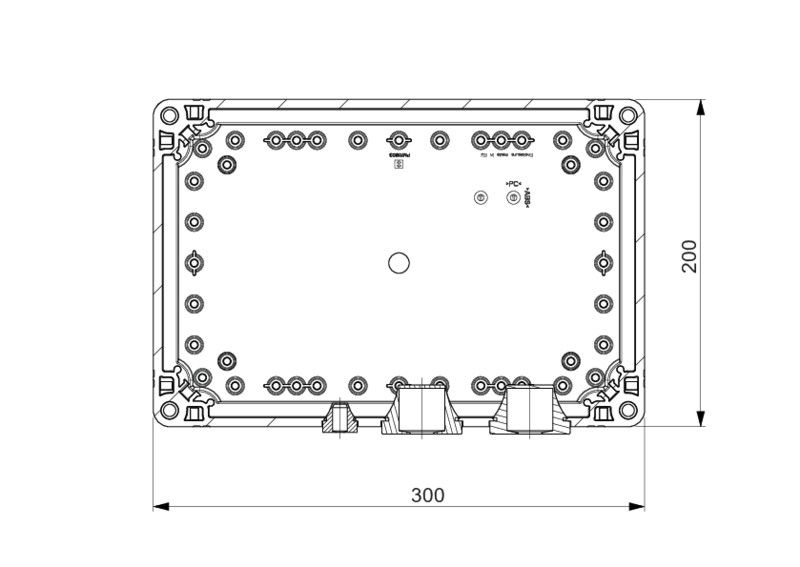 ensto Branching box sk180.3  2x19-28+1x5-9mm