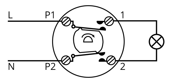 ensto Timer intro 120m/16a surface ip44 wh