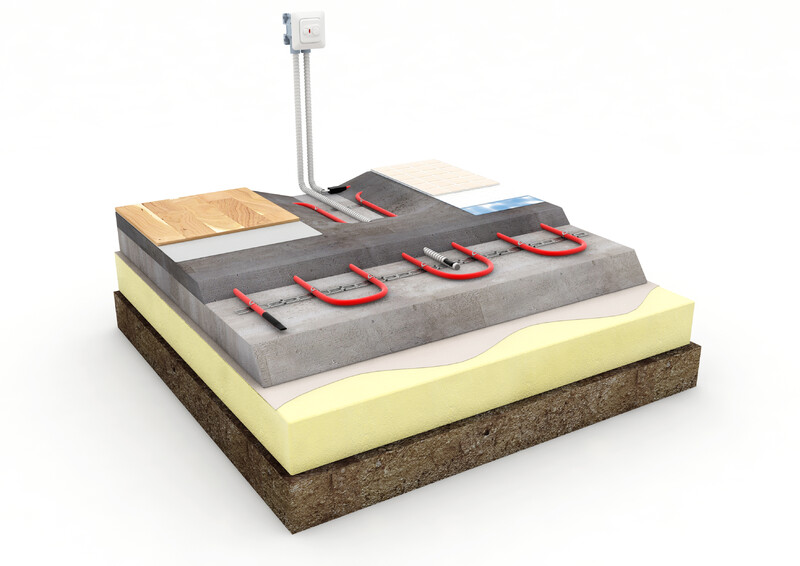 ensto Floor heating cable tassu 1800w 86m 12,0-22,5m2