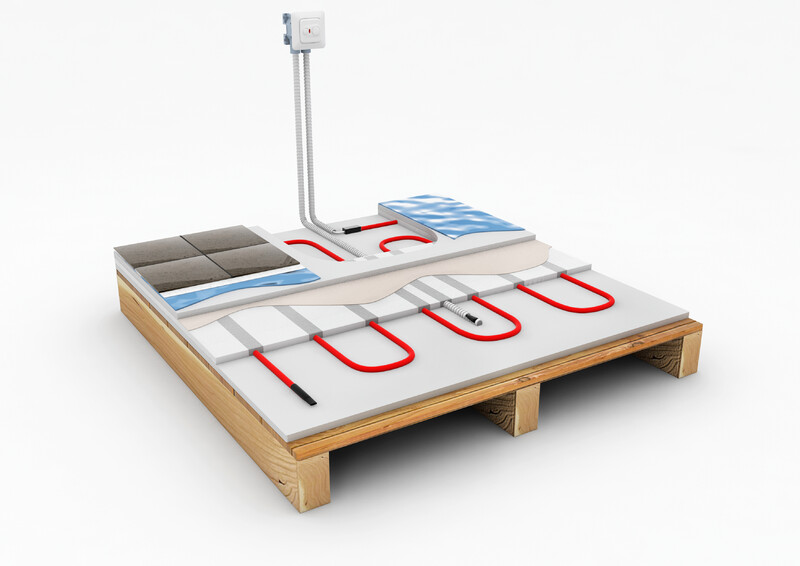 ensto Floor heating cable tassu-s 400w 42m 2,9-6,7m2