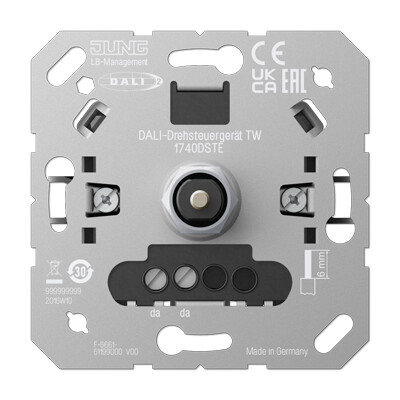 ensto Dimmer rotary intro dali rotary dimmer tw, white