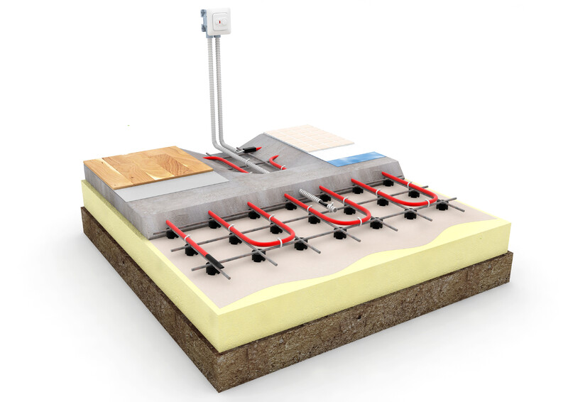 ensto Floor heating cable tassu 2200w 106m 14,7-27,5m2