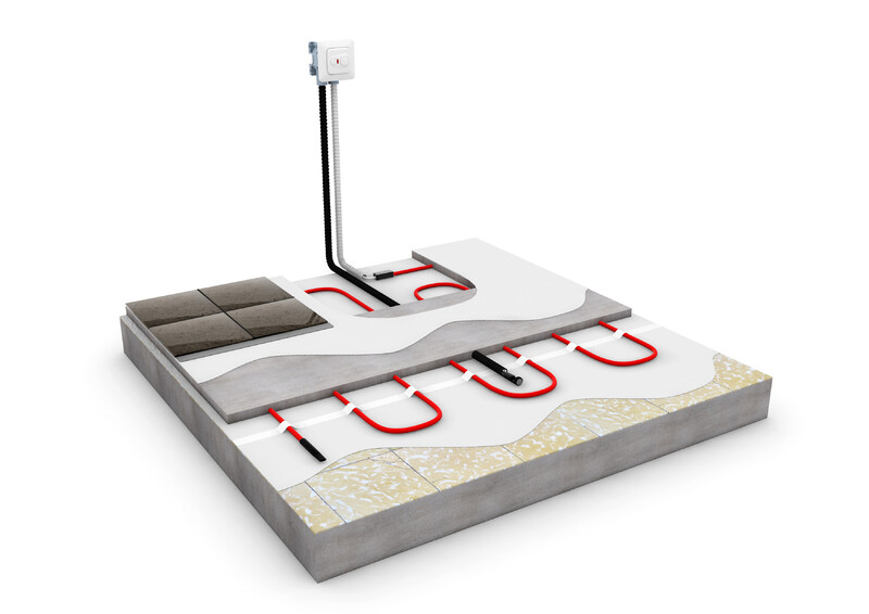 ensto Floor heating cable tassu-s 400w 42m 2,9-6,7m2