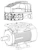vacon Installation set vacon 100 x motor mount flange, mm4