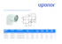 uponor Db kulmayhde decibel 75x88,5 pp