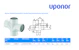 uponor Db kaksoismuhvihaara decibel 110x110x88,5 pp