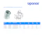 uponor Db socket bend decibel 110x30 pp