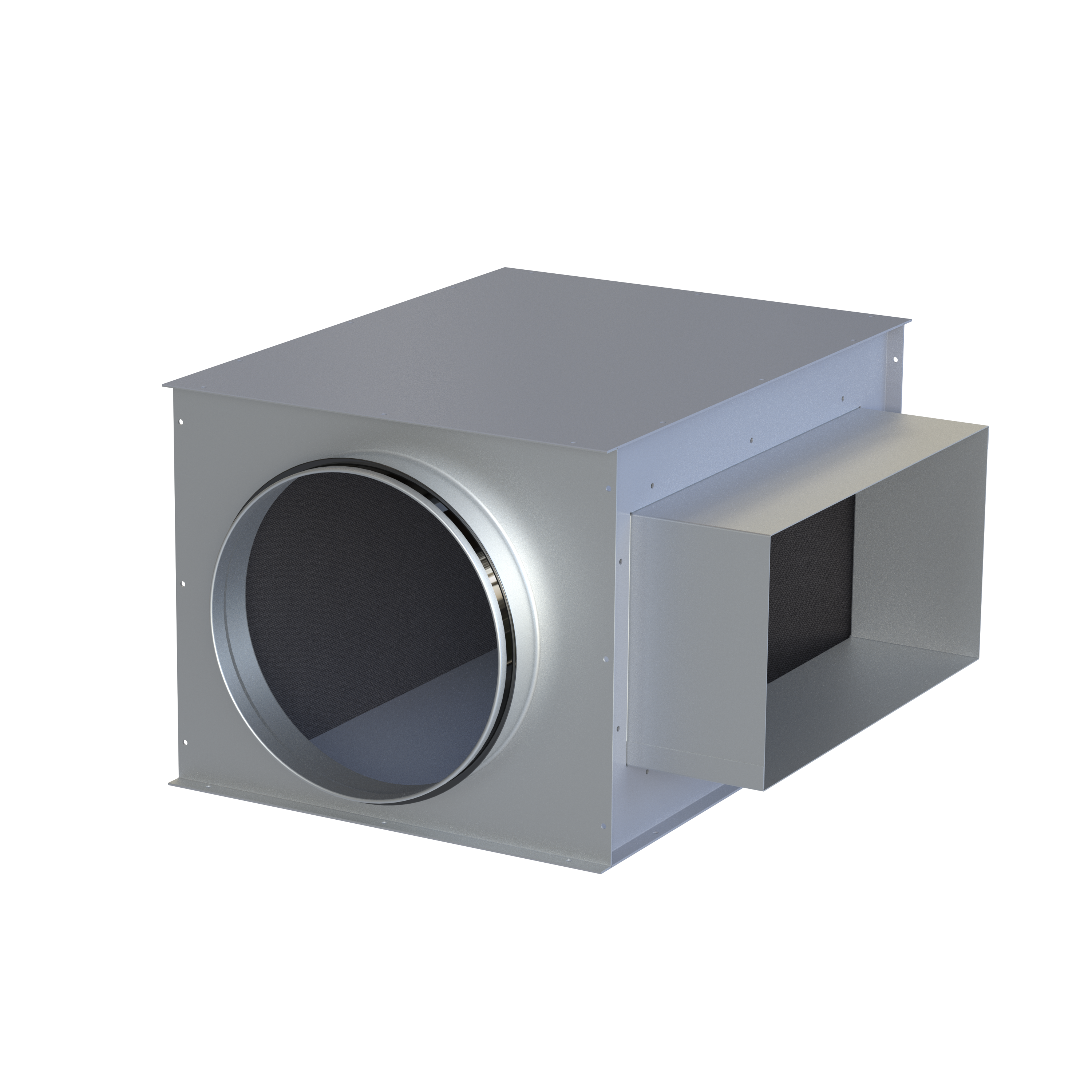 PLENUM BOX PTE 1-800X150(SIDE CONNECTION)