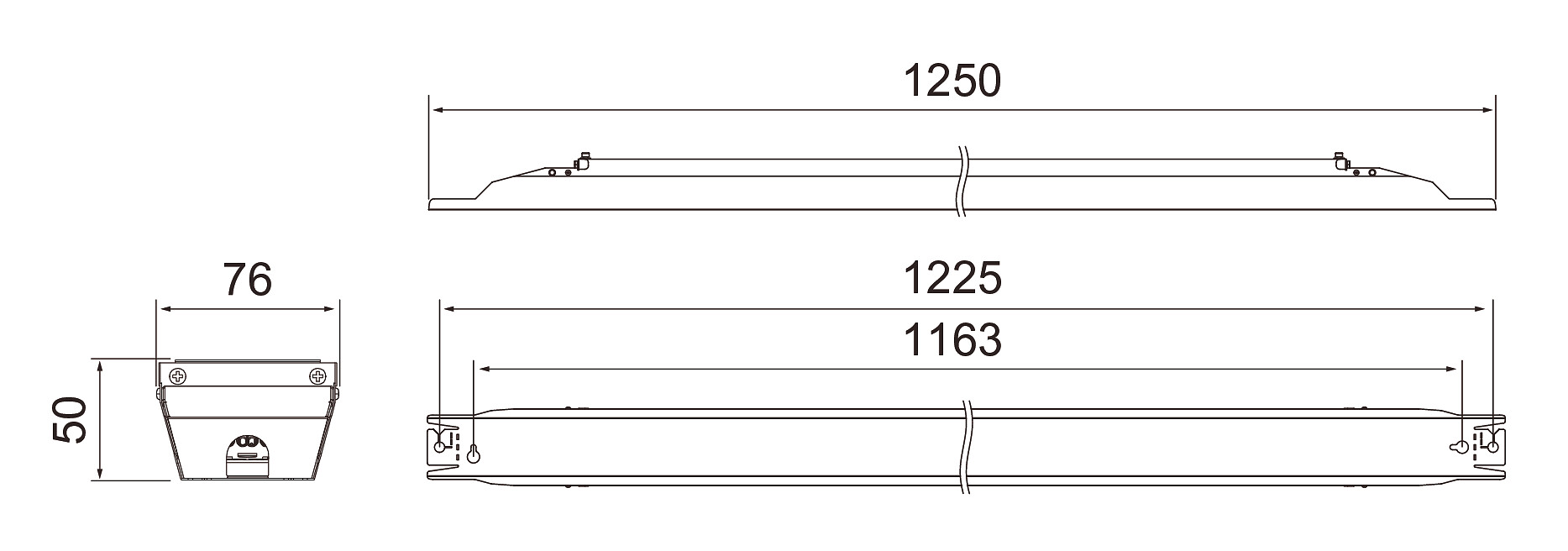 airam Teollisuusvalaisin avoin svea ip23 1250 13200lm 840 60d da2