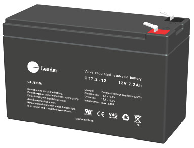 AKKU LYIJY SULJETTU CT-LEADER CT7.2-12 12V/7.2Ah F1-NAPA
