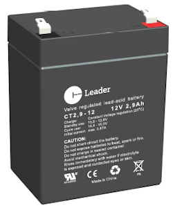 ct-leader Ventilreglerat agm blybat ct2,9 -12 79x56x102 12v 2,9ah