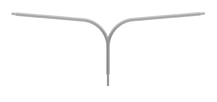 onnline Dubbelarm konisk stolp onnpole t2,5/89