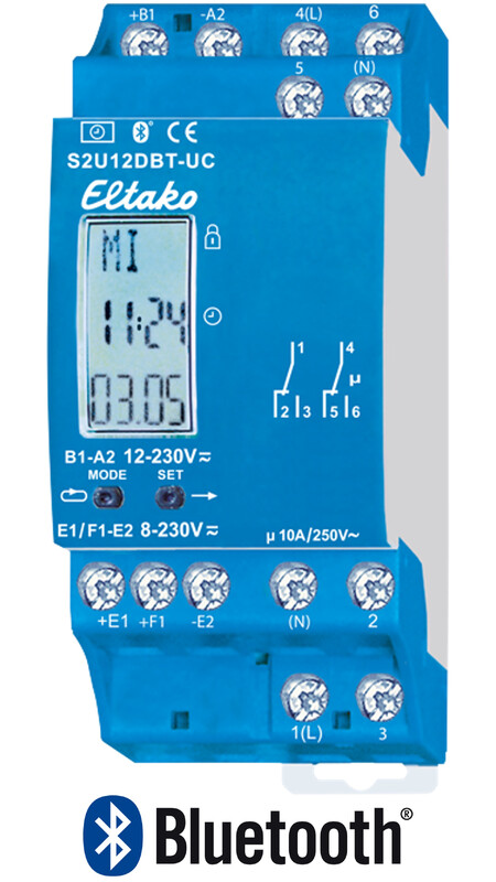 DIGITALT KOPPLINGSUR ASTRO, BT, 2X10A/250V AC