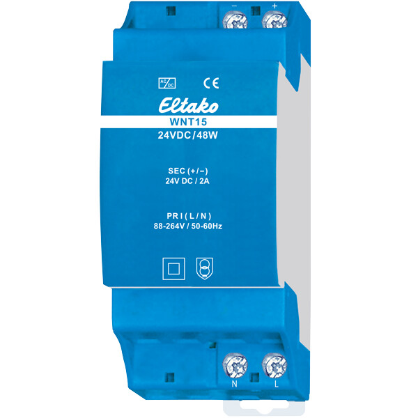TEHOLÄHDE ELTAKO 24V DC/48W/2A, DIN