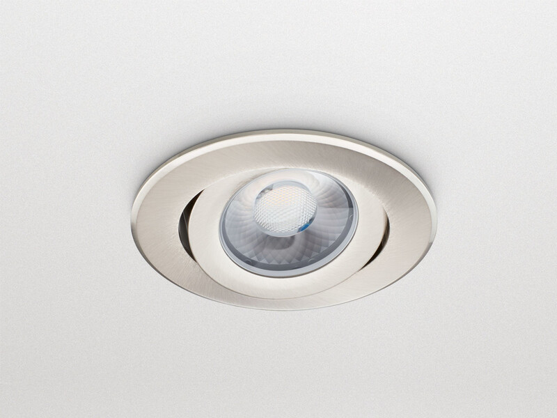SPOT INFÄLLD RS156 7.2W 3000K ALU