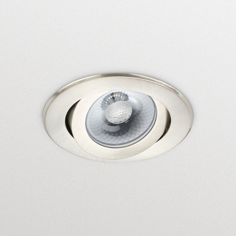 SPOT INFÄLLD RS151 7.2W 3000K ALU