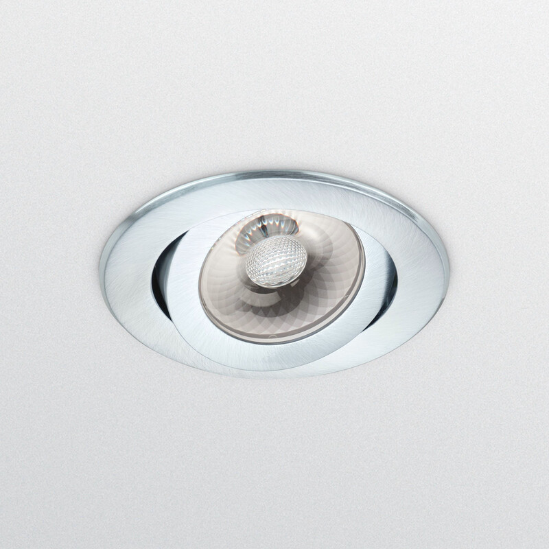 SPOT INFÄLLD RS151 10.2W 3000K ALU