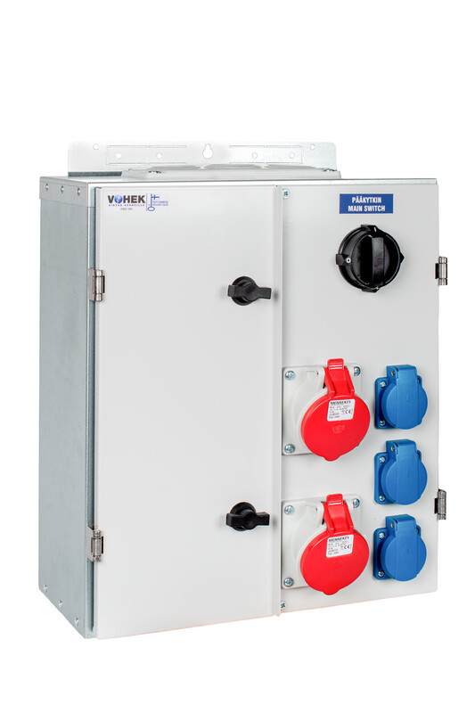 vohek Uttagscentral voima 023 63a ip44 fe