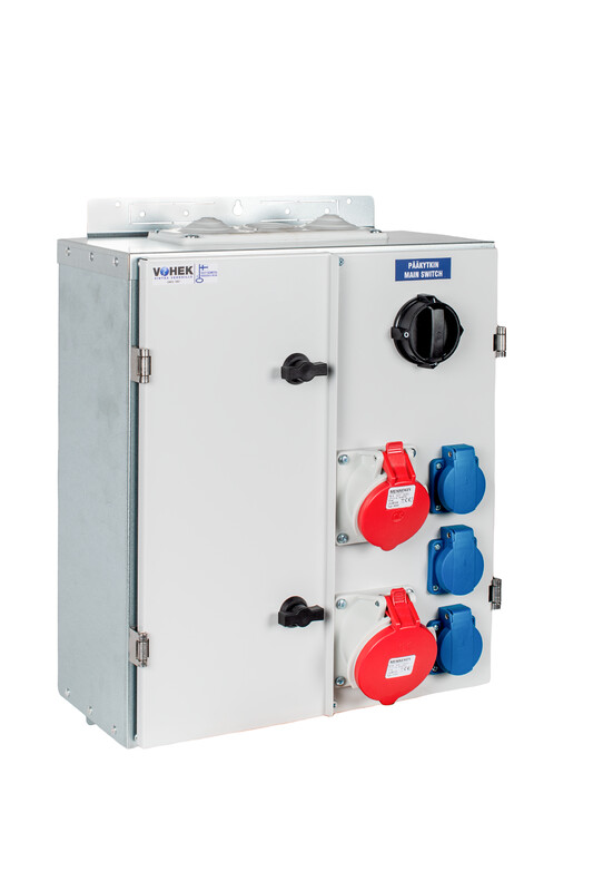 UTTAGSCENTRAL VOIMA 113 63A IP44 FE