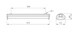 philips Uv luminaire tms030 2xt8 18w/tuv hfp