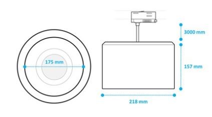 philips Downlight tc kt pt 20s/840psu oc wh
