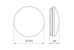 philips Universalarmatur ledinaire 1100lm 830 on/off ip44