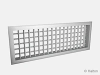 SUPPLY/EXHAUST GRIL HALTON WDD+IF 400X150 WHITE
