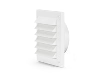 GRILLE FRESH 150 MM WHITE W ADAPTER, PP