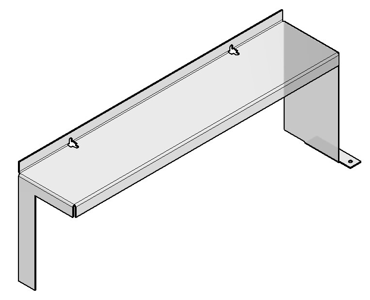 ouneva Skåp tillbehör beröringsskydd 140mm