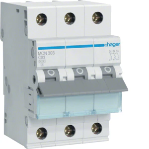 hager Minibrytare c 3-p 3a 6ka