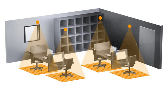 steinel Läsnäolotunnistin steinel ir micro office dali2 apc up
