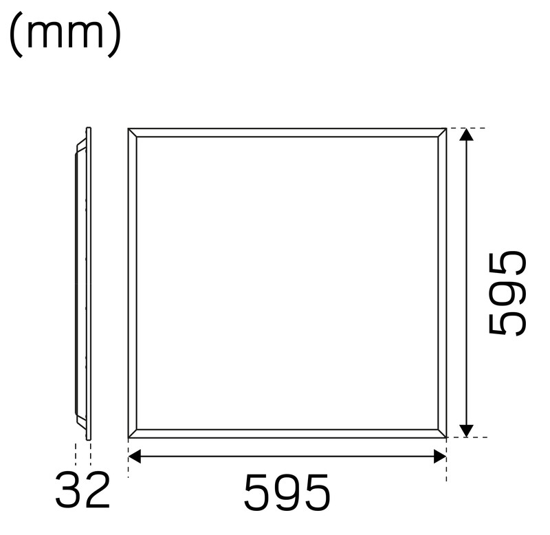 hide-a-lite Modular luminaire sky ip40 3800lm 30w 830/840 5 pcs