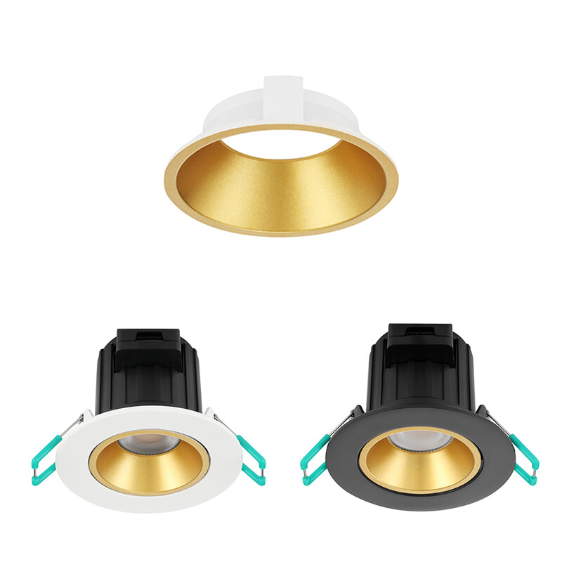 MEKAN. TILLBEH. START SPOT ALU REFLECTOR GULD 3ST