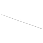 WIRE BOND THORSMAN CABLE TIE 250X4.8MM CLEAR 100P
