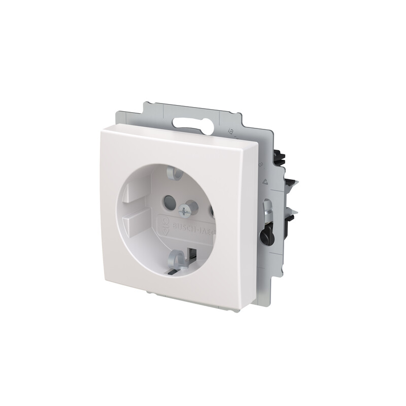 abb Vägguttag saga 1-väg/16a/ip21 led nattbelys
